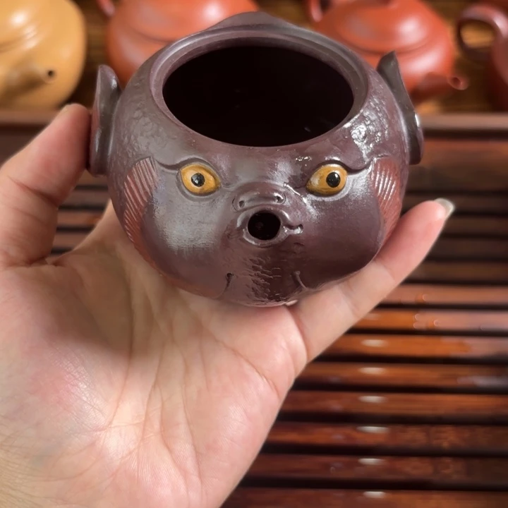 紫砂年年有鱼180c