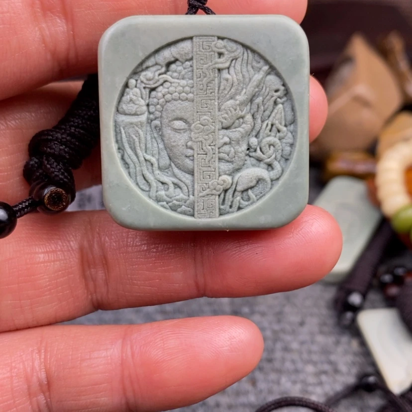 【闪购商品】原石雕刻手把件