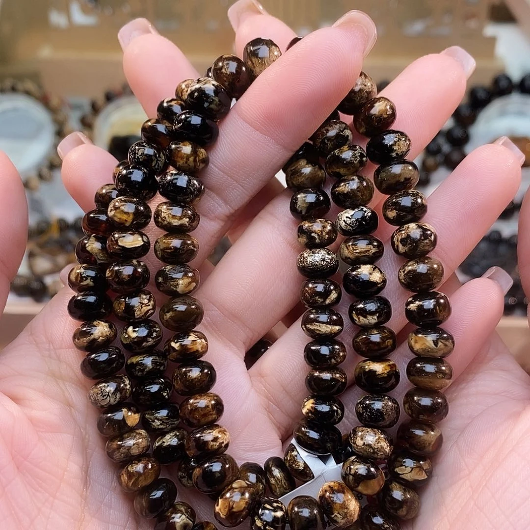 琥珀未镶嵌手链8➕