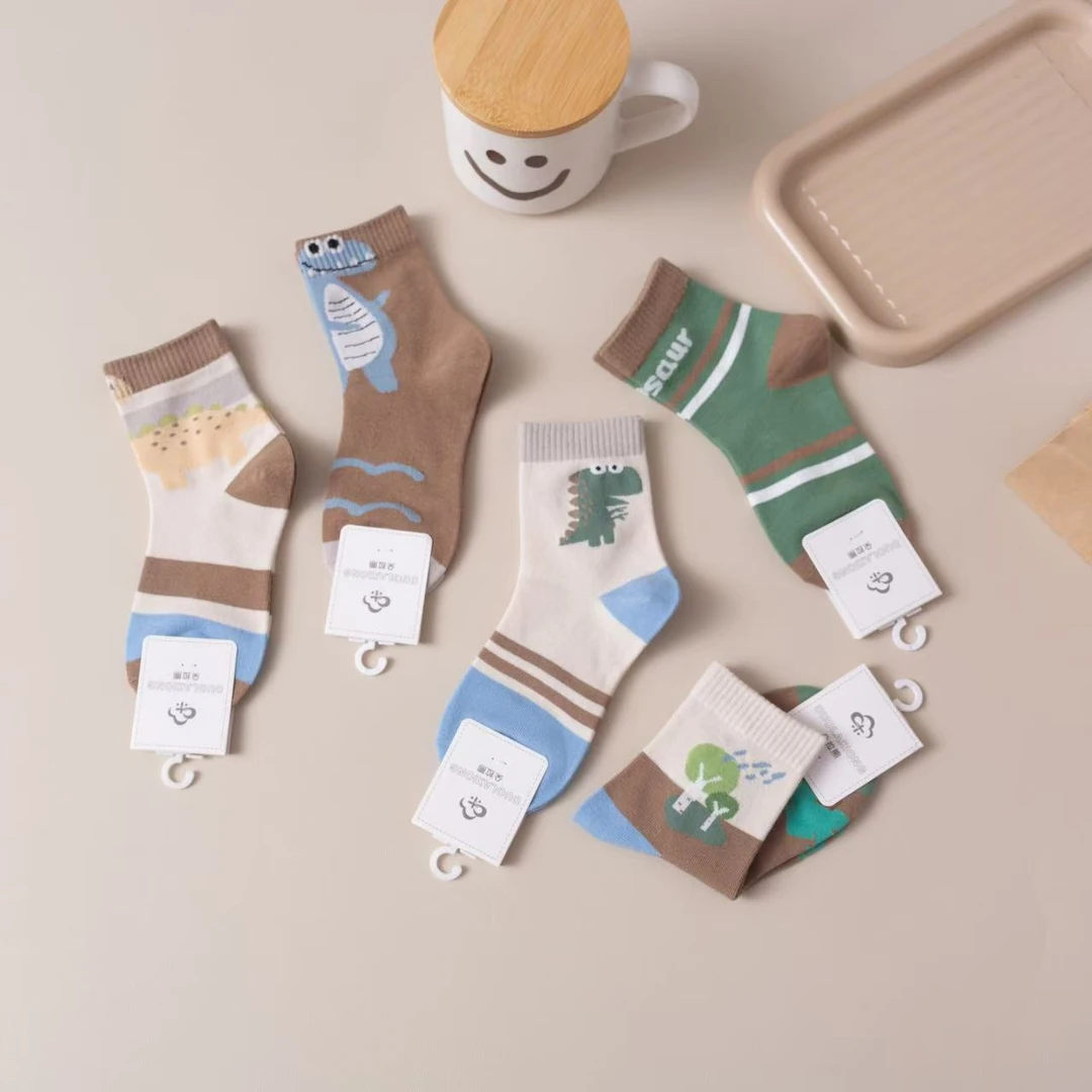 【10双装】儿童中筒秋冬款棉袜