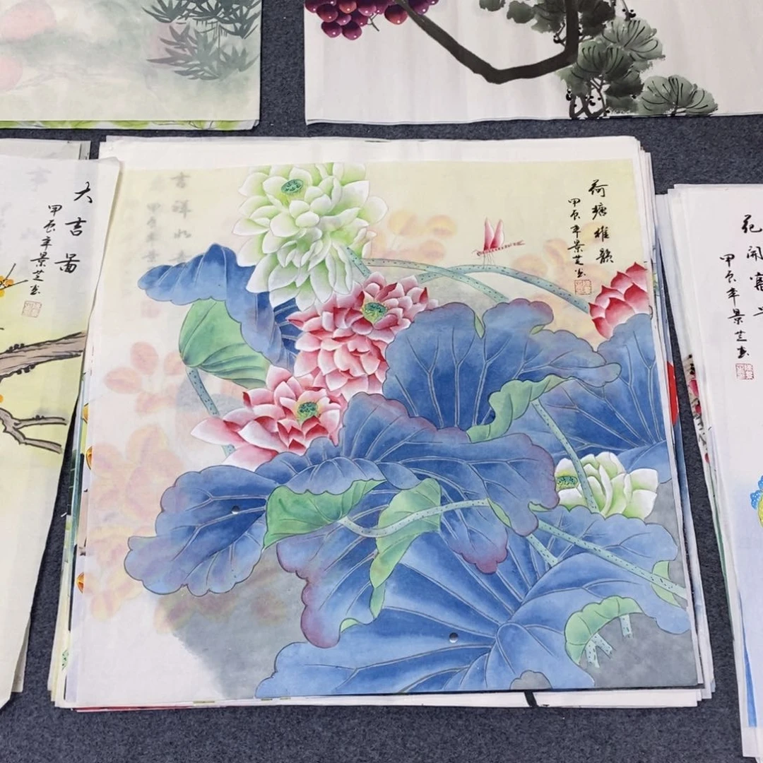 国画68✖️68工笔画画画画画画画