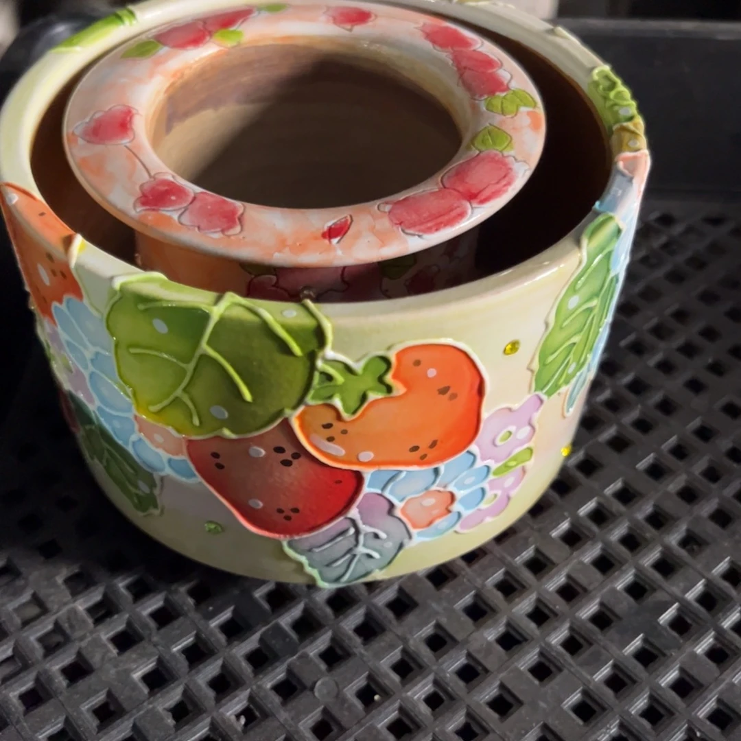 芒****725多肉花盆   2个