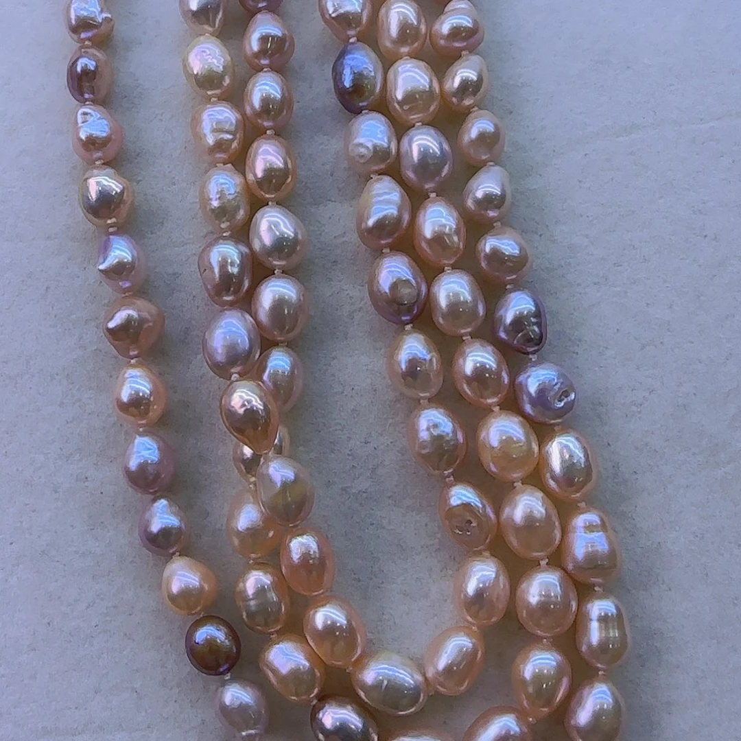 未镶嵌项链定制475淡水珍珠