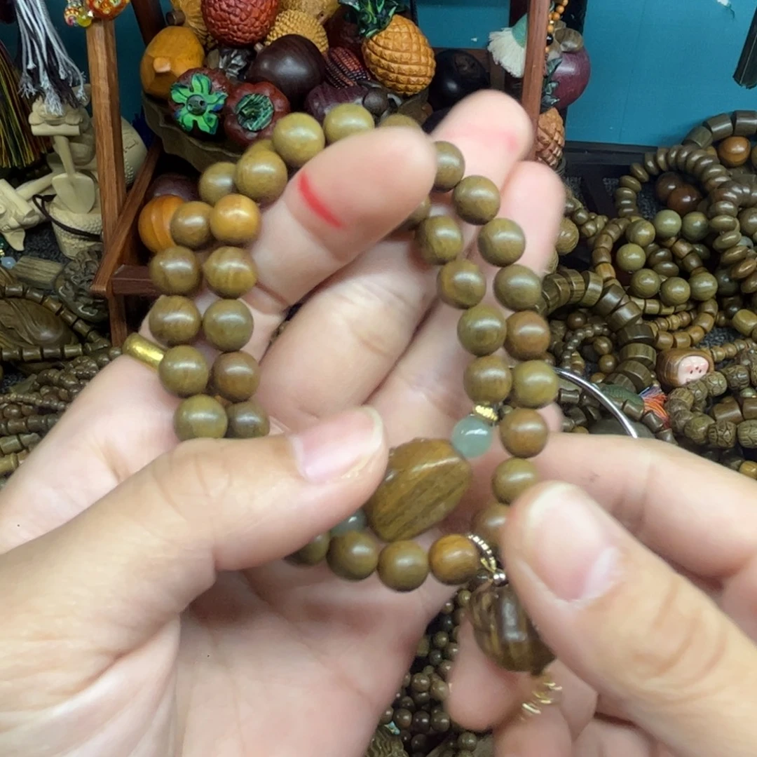 维腊木（绿檀）无事牌