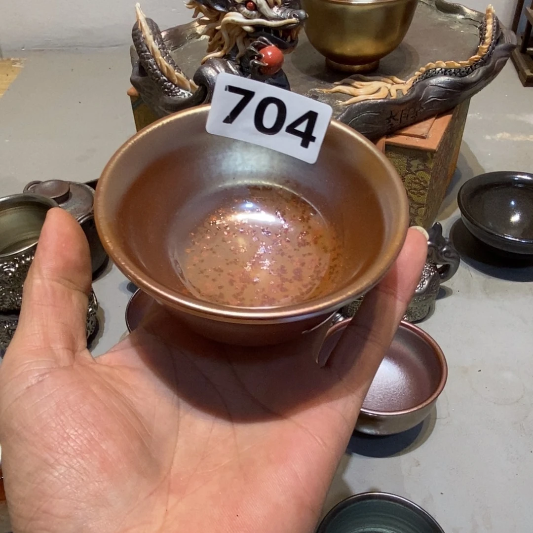柴烧茶具陶瓷杯子