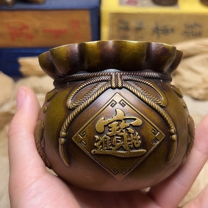 精美铜器摆件下单