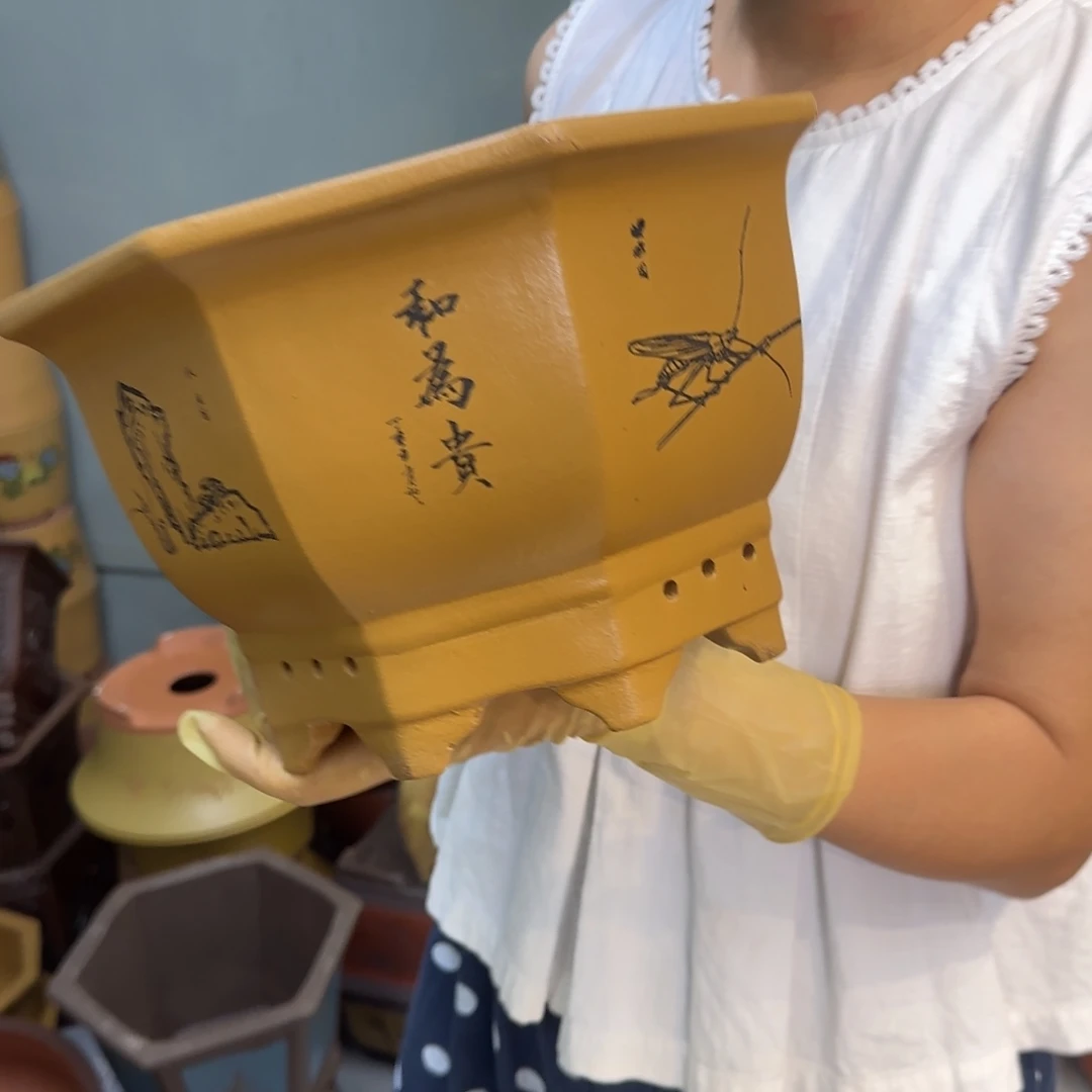 紫砂花盆紫砂口径27