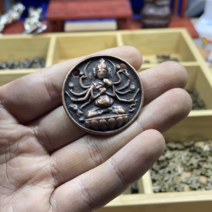 藏传紫利马小元素一个微瑕