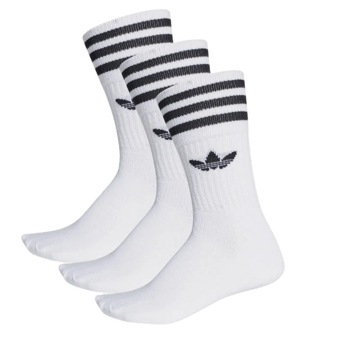 adidas/阿迪达斯三叶草高帮加厚毛巾底舒适保暖百搭高帮袜子