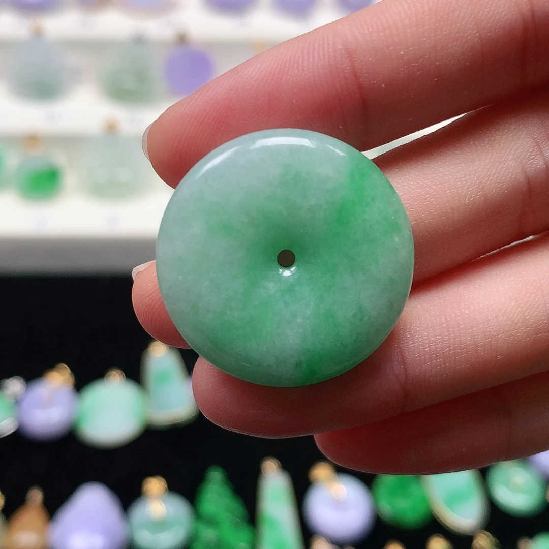 颈饰未镶嵌翡翠翡翠吊坠