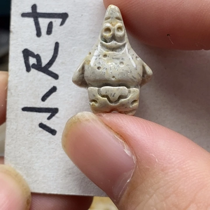 硅化珊瑚（珊瑚玉）未镶嵌颈饰