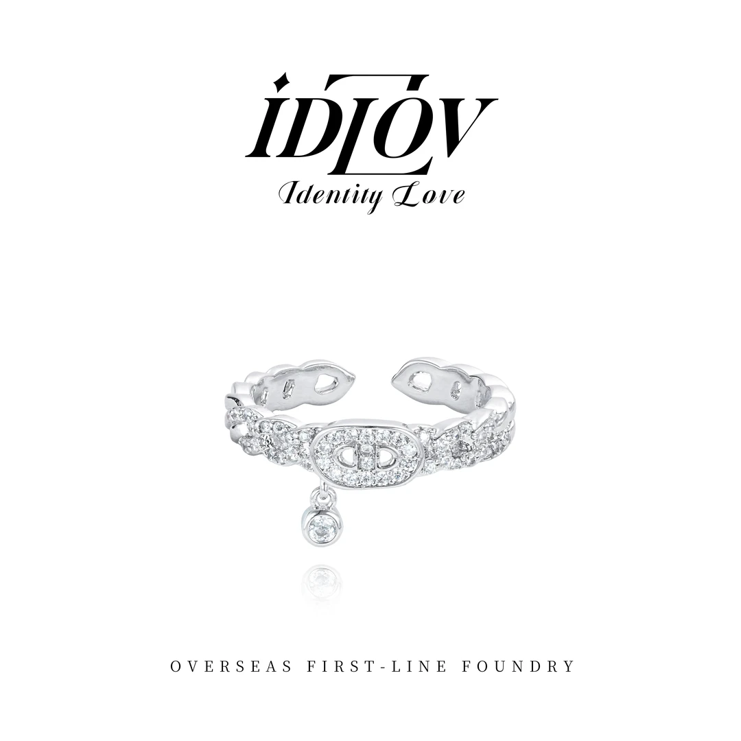 IDLOVE★PARIS新款猪鼻子开口戒指 G0046