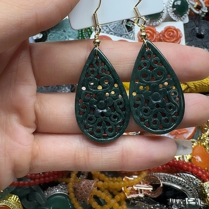 翡翠未镶嵌项链翡翠