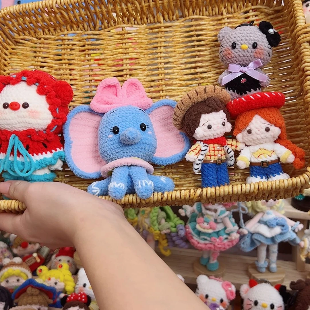 小猪kitty挂件大象