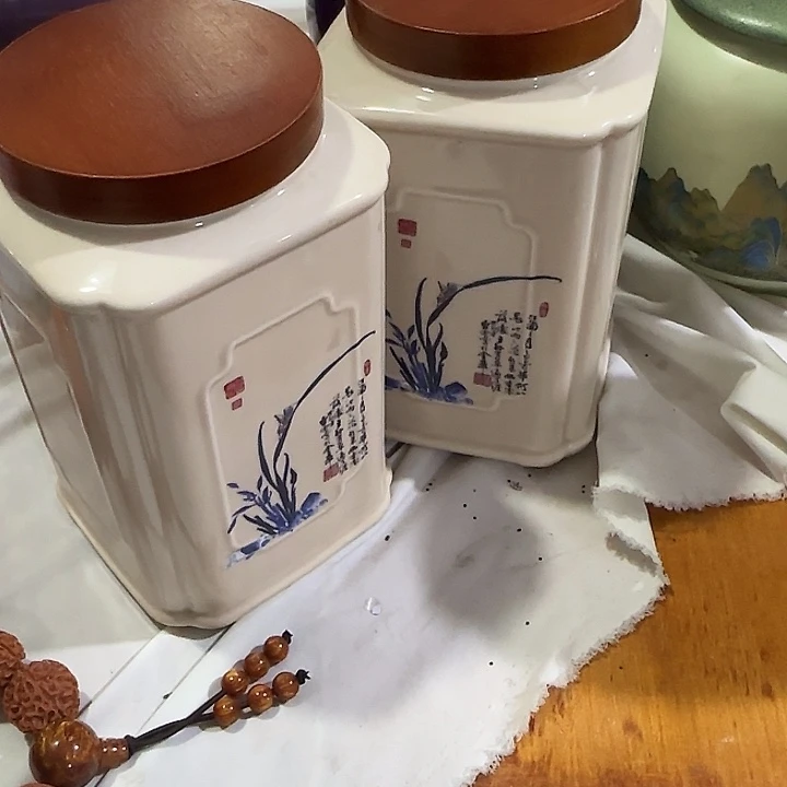 茶叶罐储物罐密封罐！