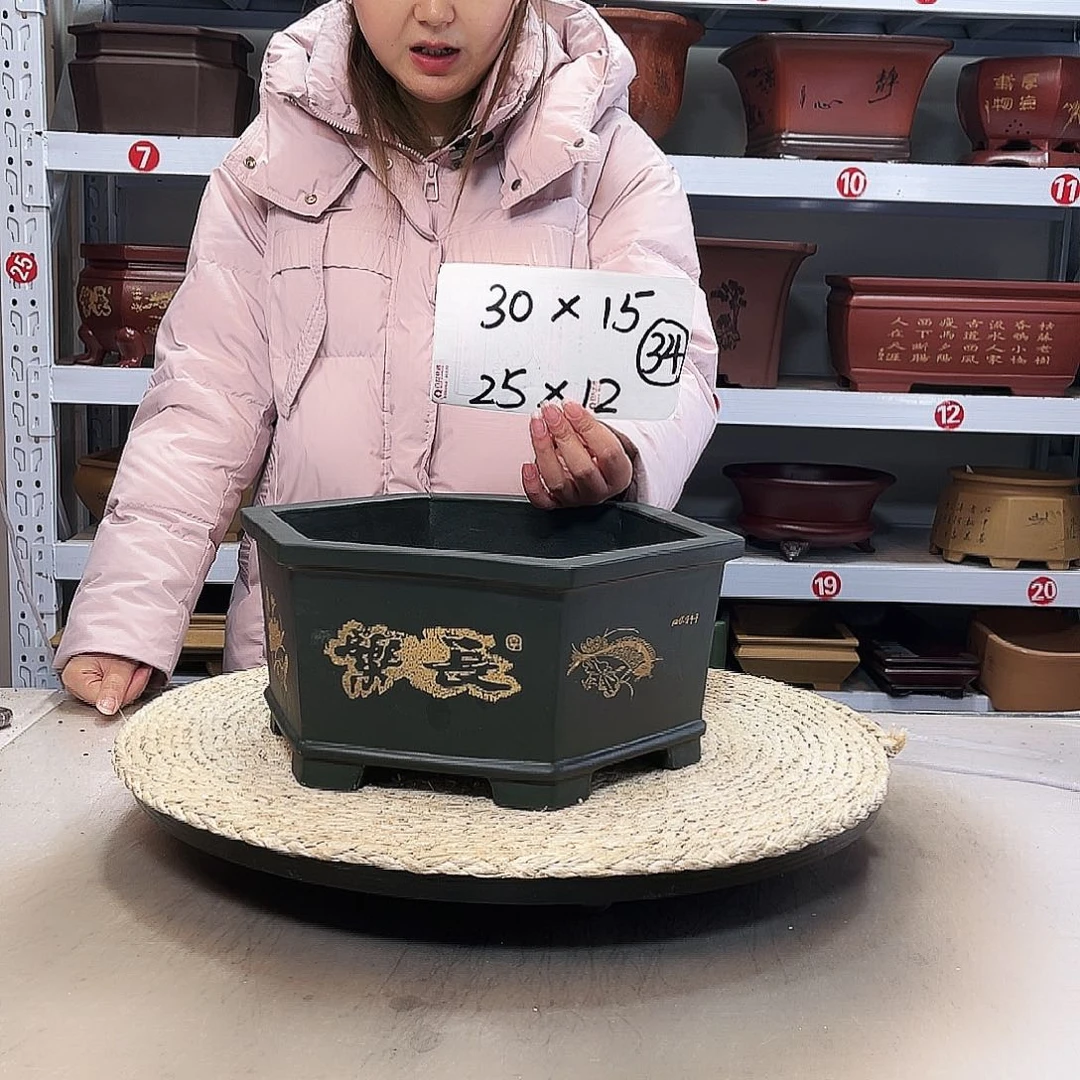 紫砂花盆紫砂花盆