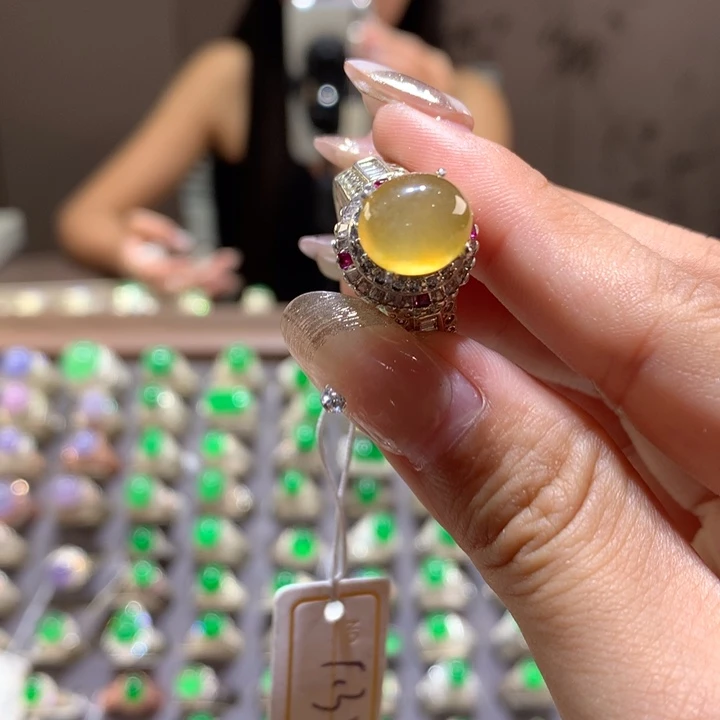 定制翡翠未镶嵌A货10.8