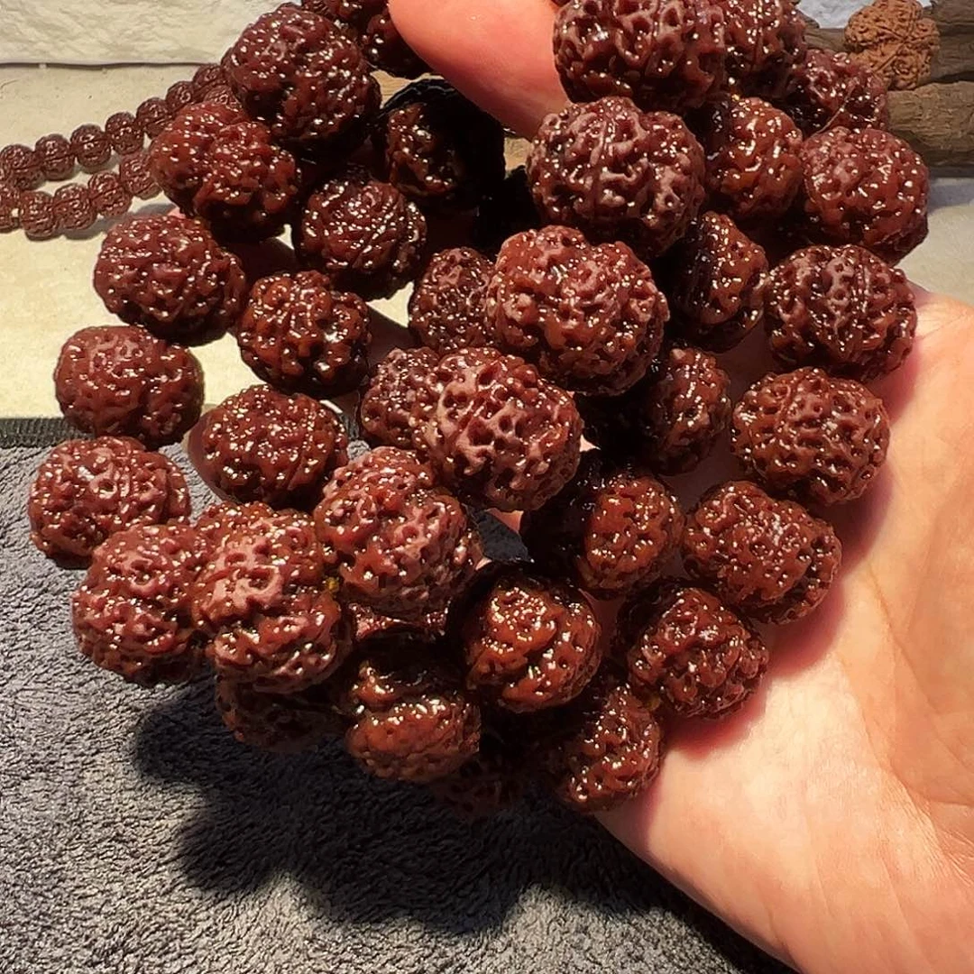 金刚菩提手串21尺寸左右蜂窝福利