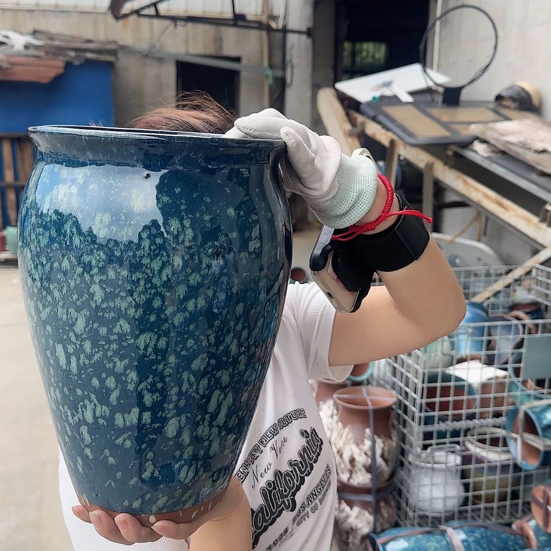 花盆紫砂王嫂花盆0926-206瑕疵