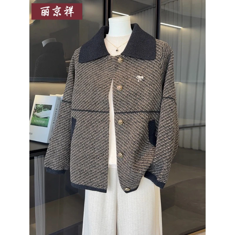 2025新款中老年人秋冬装毛呢外套短款女装洋气妈妈装加厚夹克