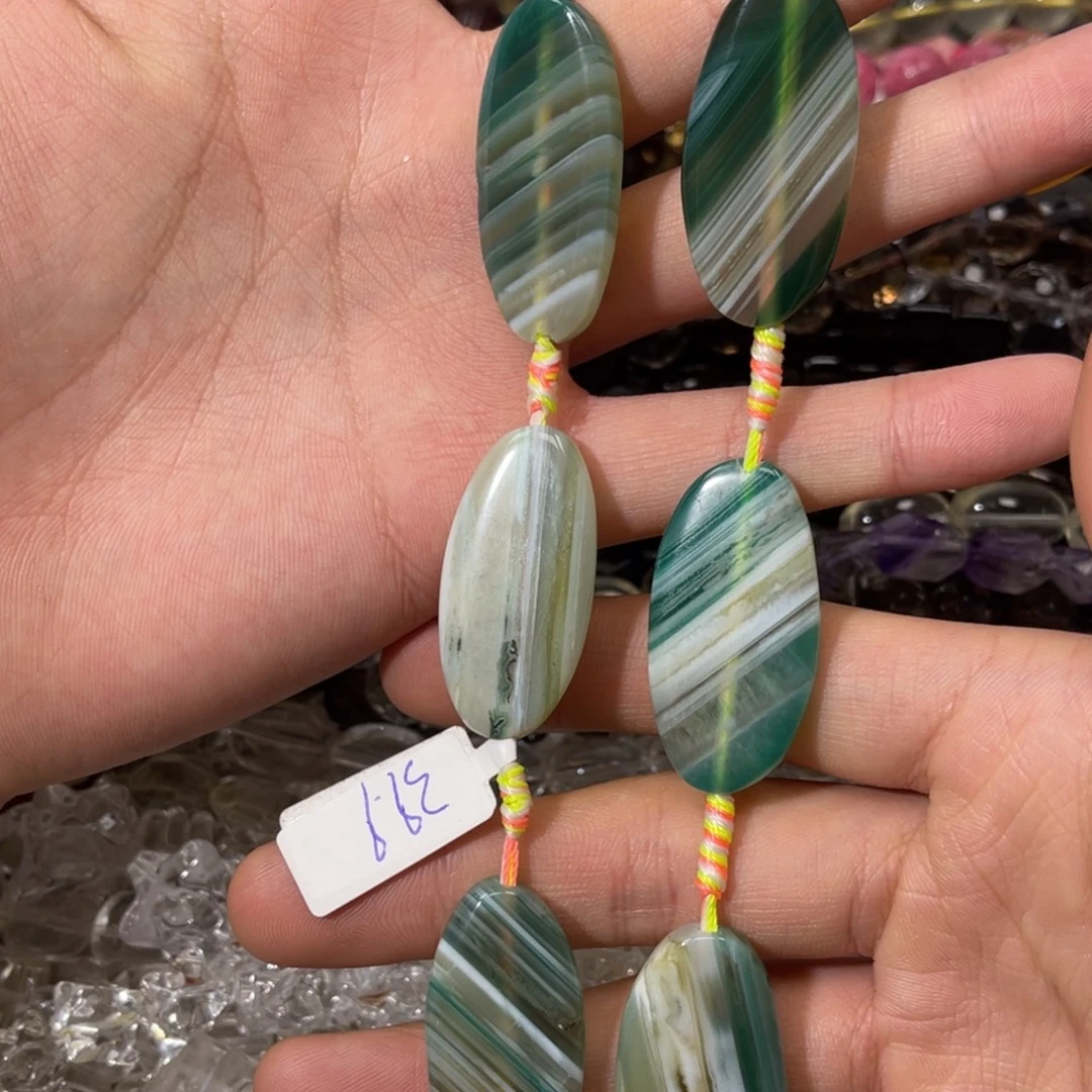 银S925镶嵌烟晶手链蚕丝玛瑙方牌