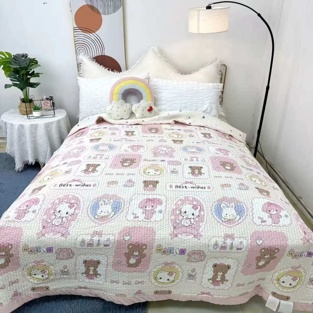 kt小熊(软凉席）2.0*2.3四季通用透气性好