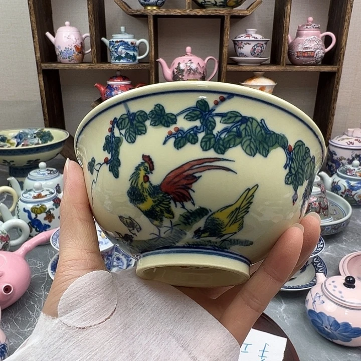 摆件陶景德镇陶瓷567老厂瓷81