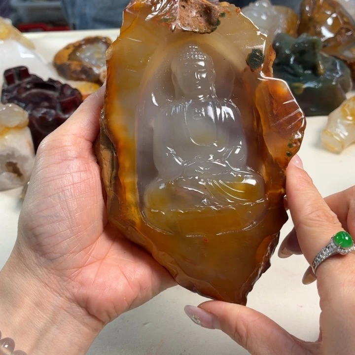 未镶嵌吊坠(不含链)玛瑙/玉髓
