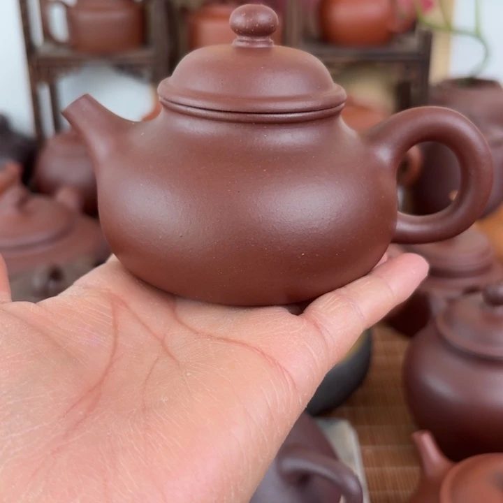 独***二茶壶紫砂原矿紫砂原矿紫砂
