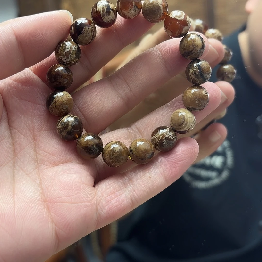 琥珀未镶嵌裸石发一件11+