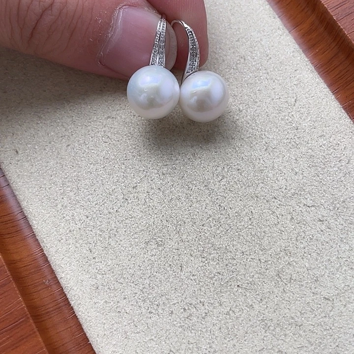 银S925镶嵌吊坠(不含链)淡水珍珠