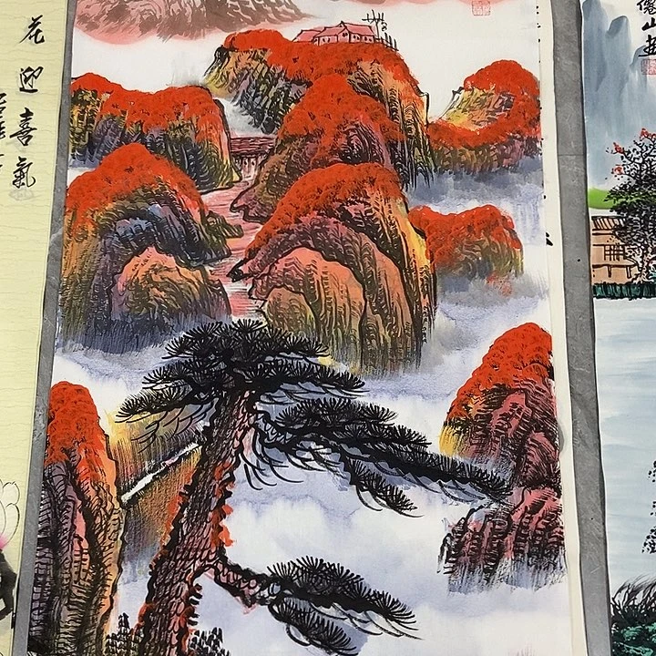 小周画廊的直播间