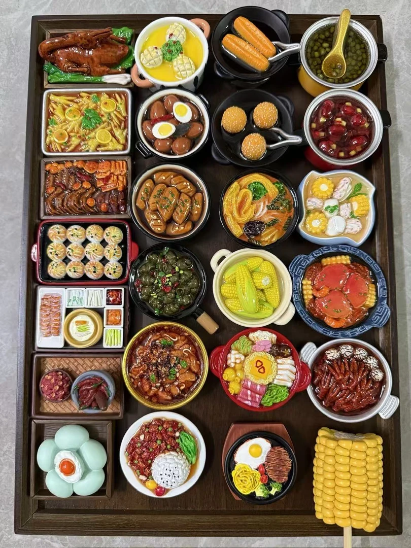 【直播间平拆】立体树脂冰箱贴磁吸高货