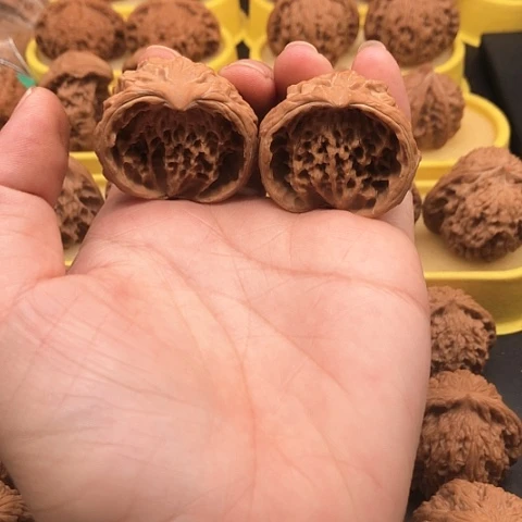 核桃把件公子帽蛇头