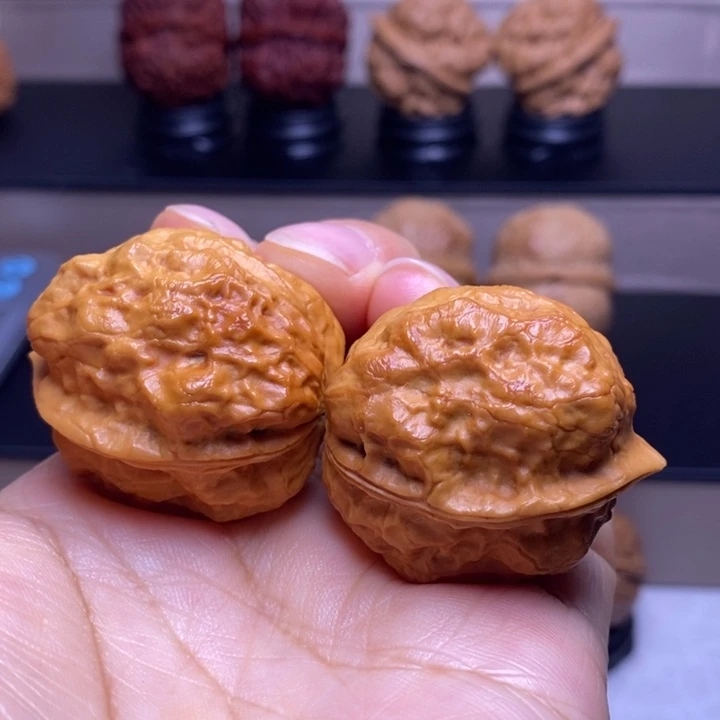 把件文玩核桃至尊妖蟾75