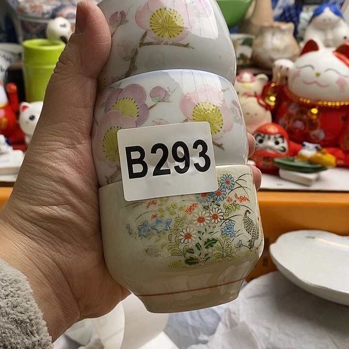 紫砂茶杯闲*日本精品回流瓷器