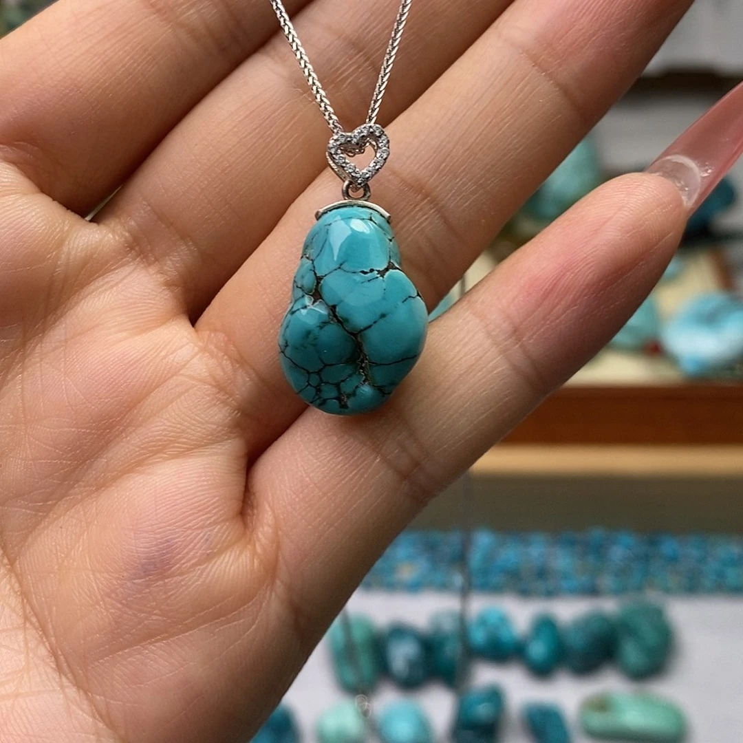 未镶嵌绿松石手链