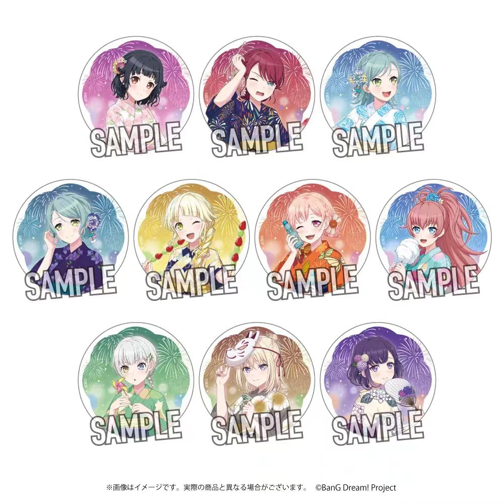 【欧欧吃谷】BanGDream 十周年纪念和服 场贩日谷吧唧 收藏盲盒代拆