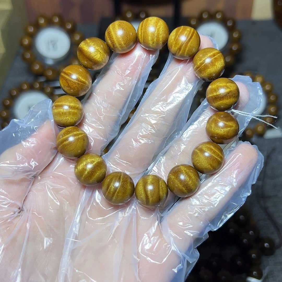 手串/手链金丝楠小叶桢楠1.5水波西瓜