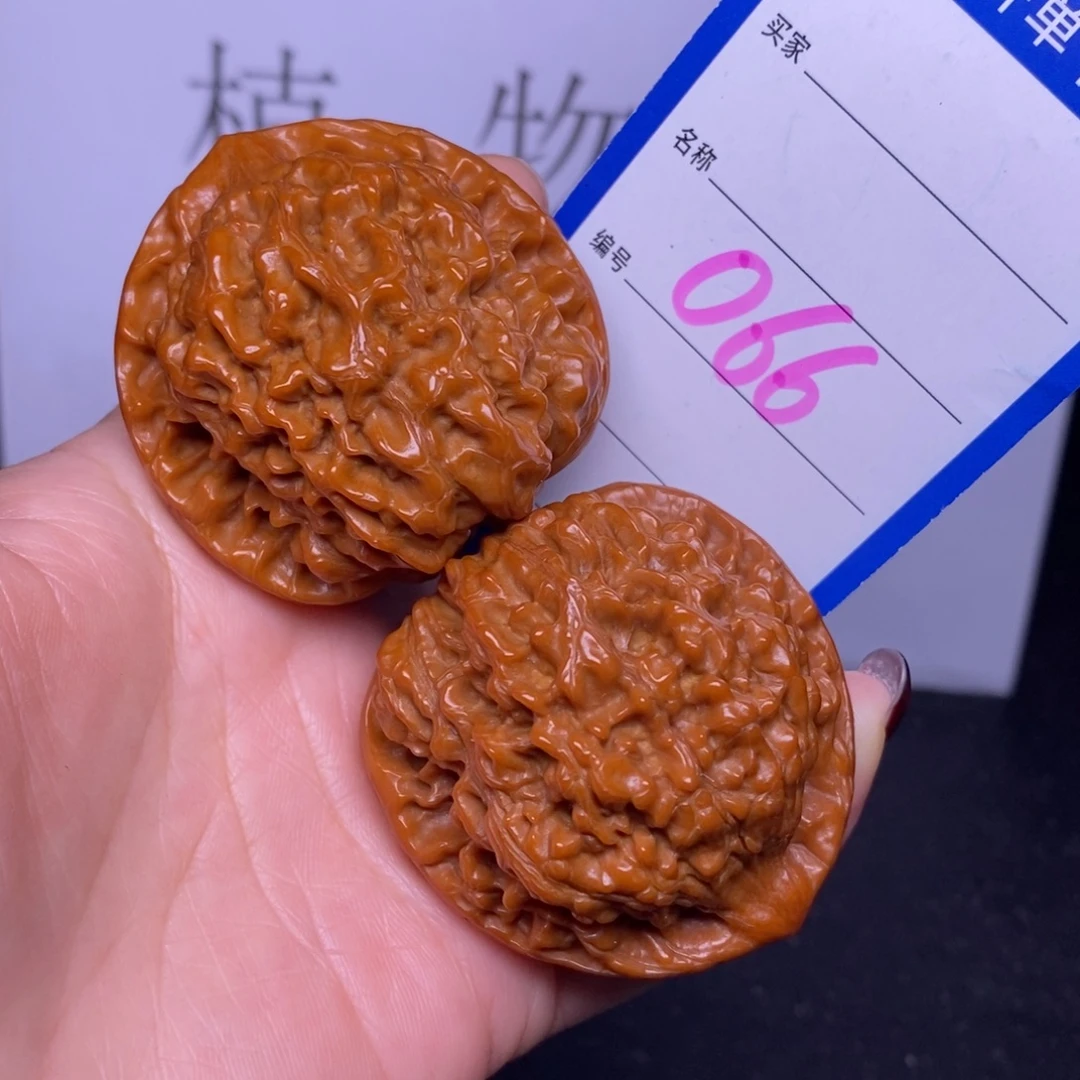 文玩核桃把件066/47官帽