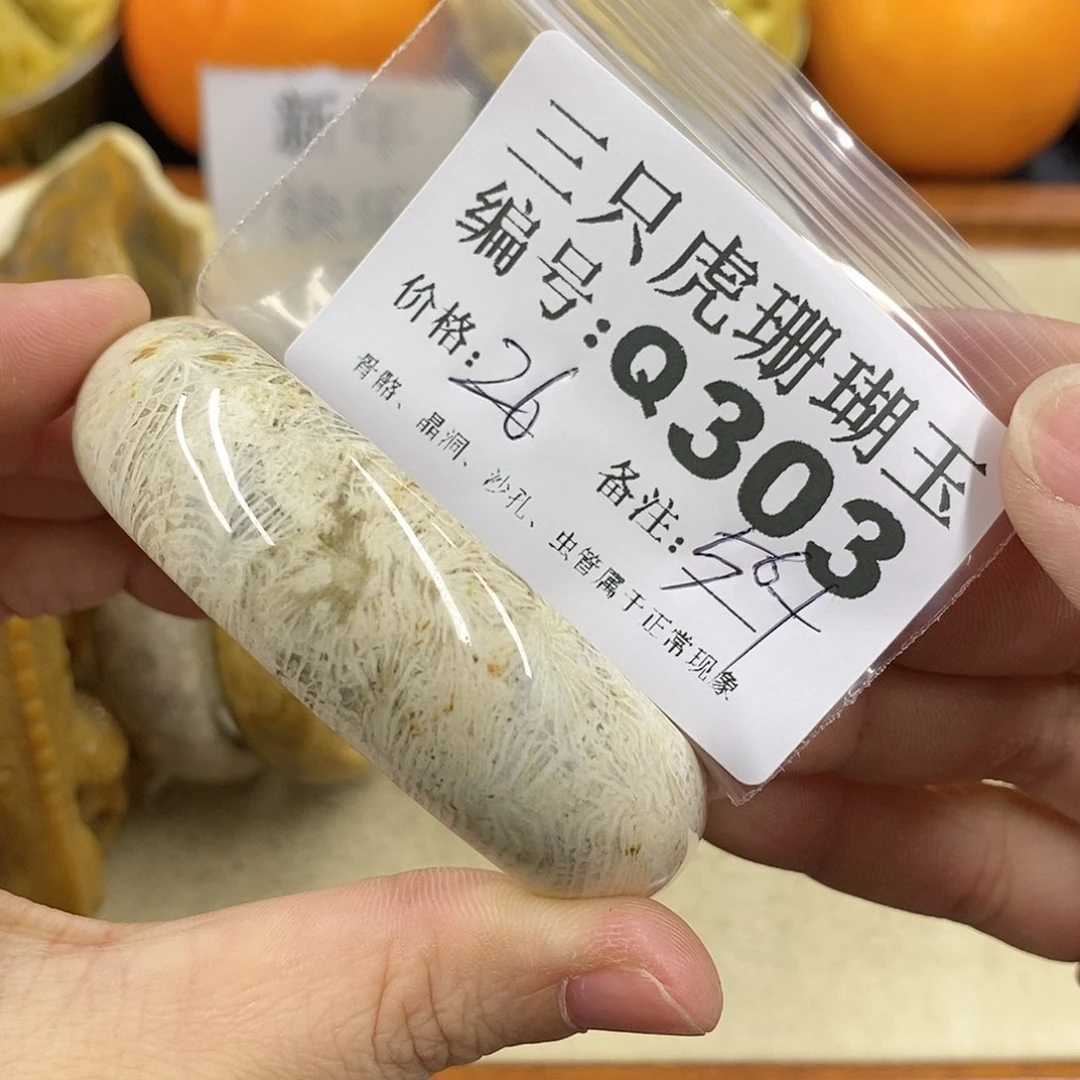 硅化珊瑚（珊瑚玉）1未镶嵌用****舞