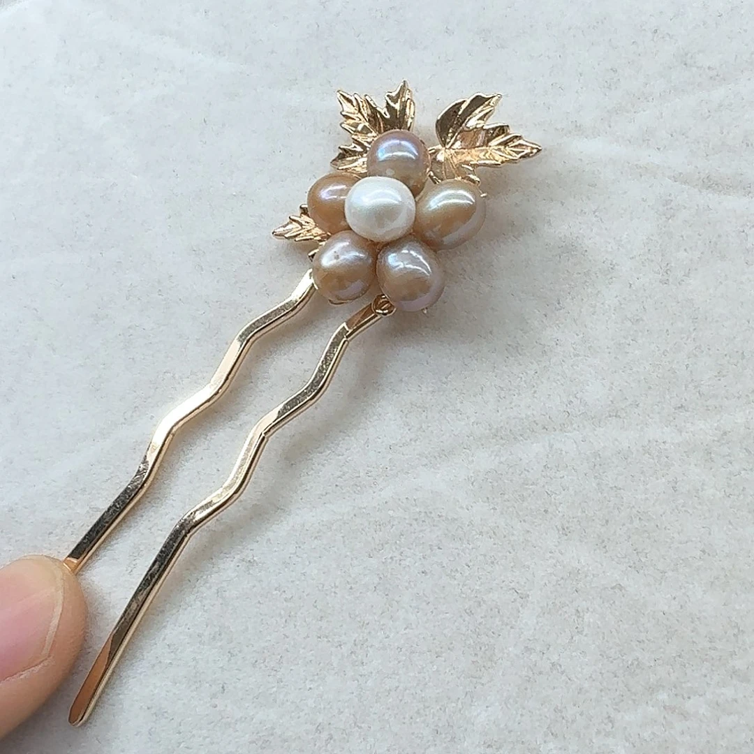 未镶嵌淡水珍珠发饰