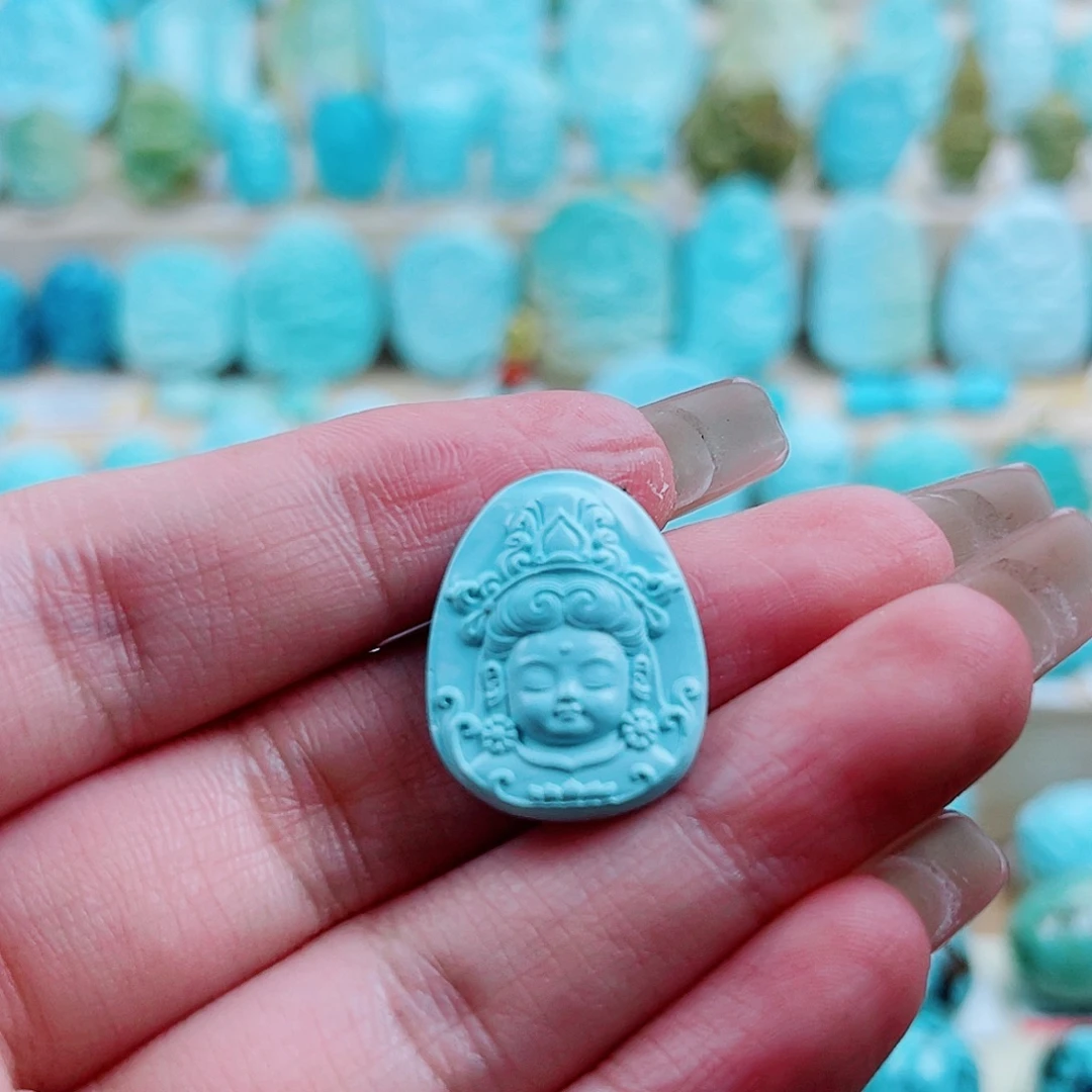 绿松石未镶嵌珠宝奇石