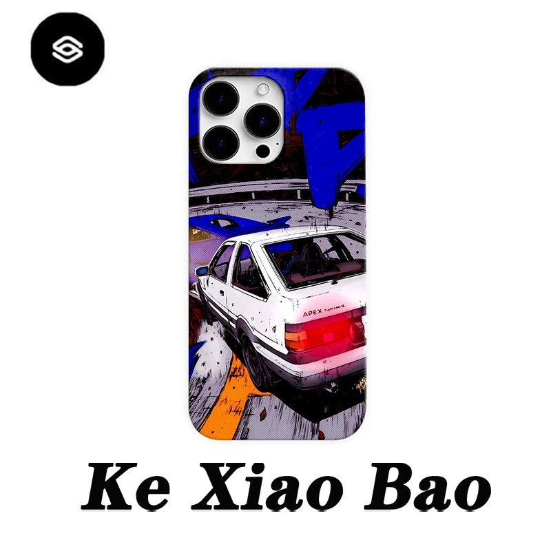 ins动漫小车适用苹果16promax手机壳个性15/13pro酷炫iPhone14/12