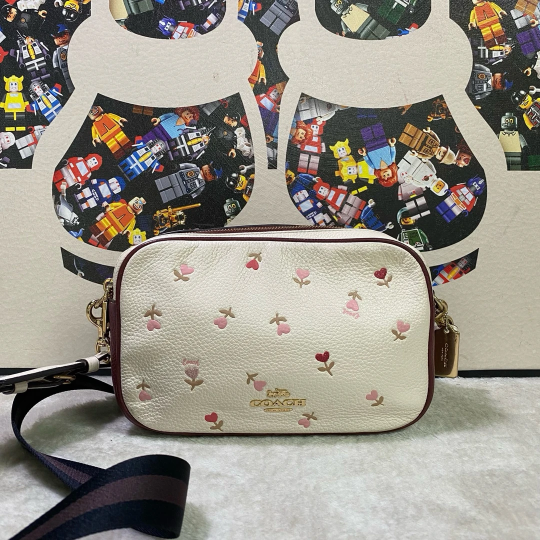 95新 COACH/蔻驰 21334斜挎包25*16