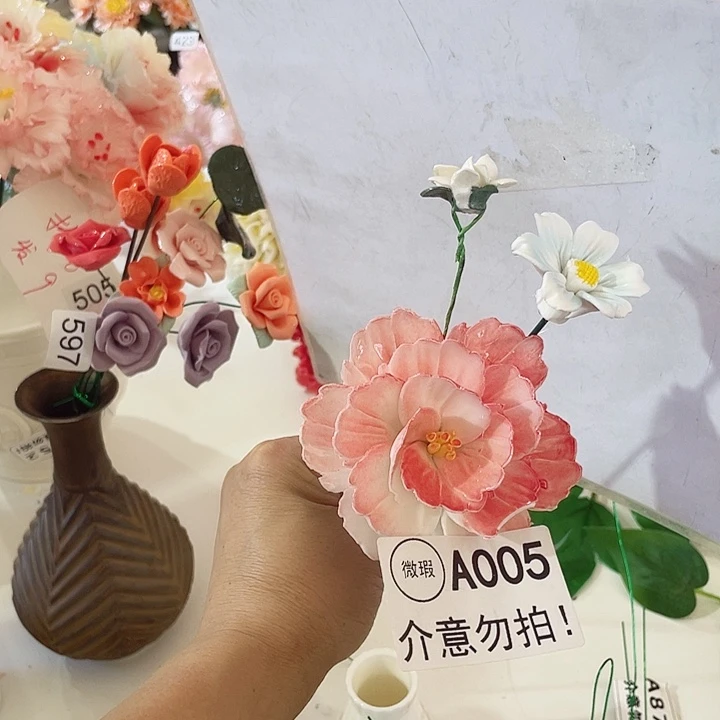 陶摆件瑕疵断片列开介意勿拍，拍退退拉黑