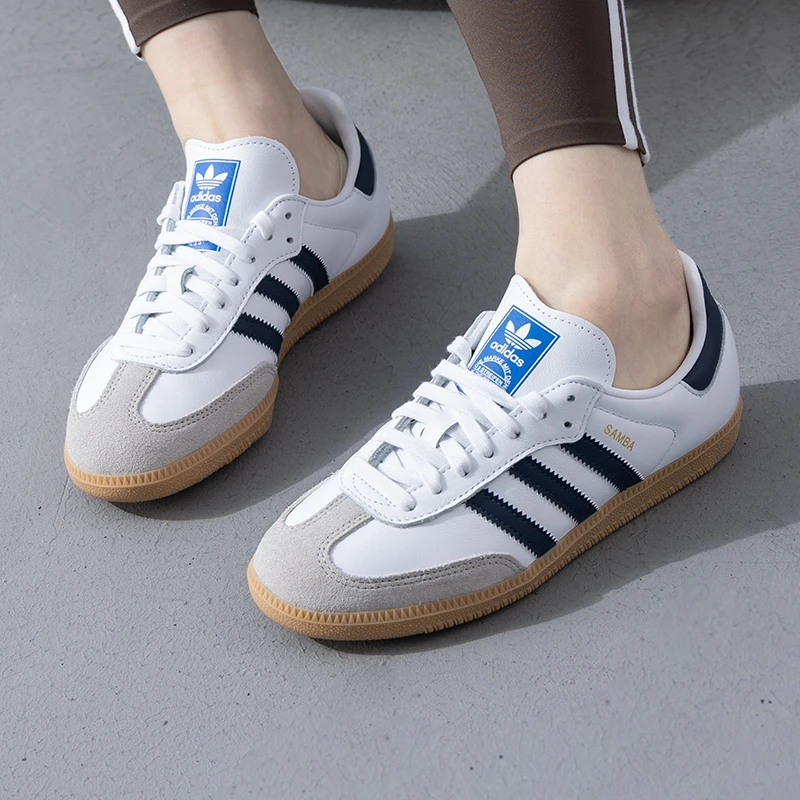 Adidas阿迪达斯正品三叶草男鞋女鞋SAMBA OG复古板鞋德训鞋IF3814