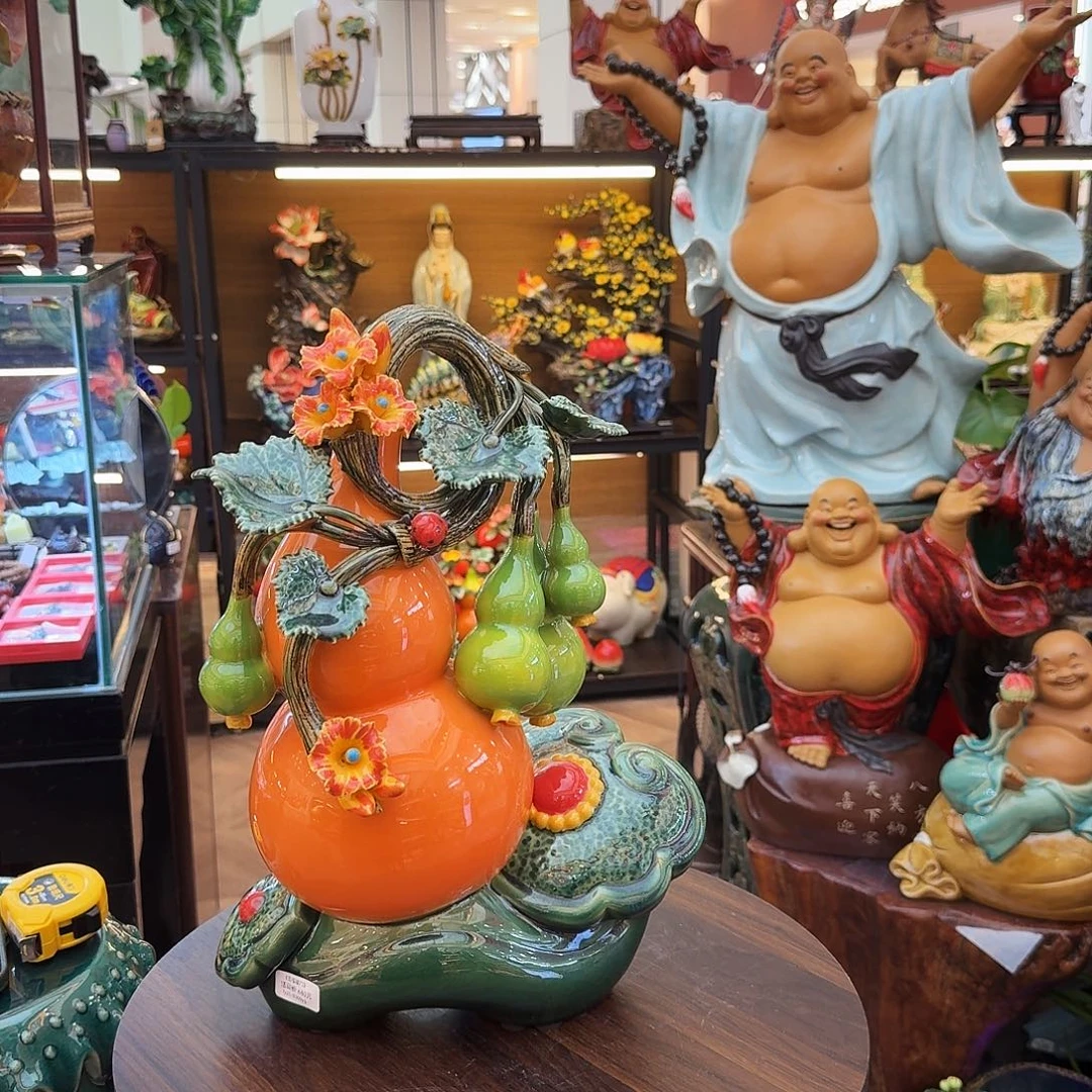 鸿***司陶瓷葫芦精品40高度