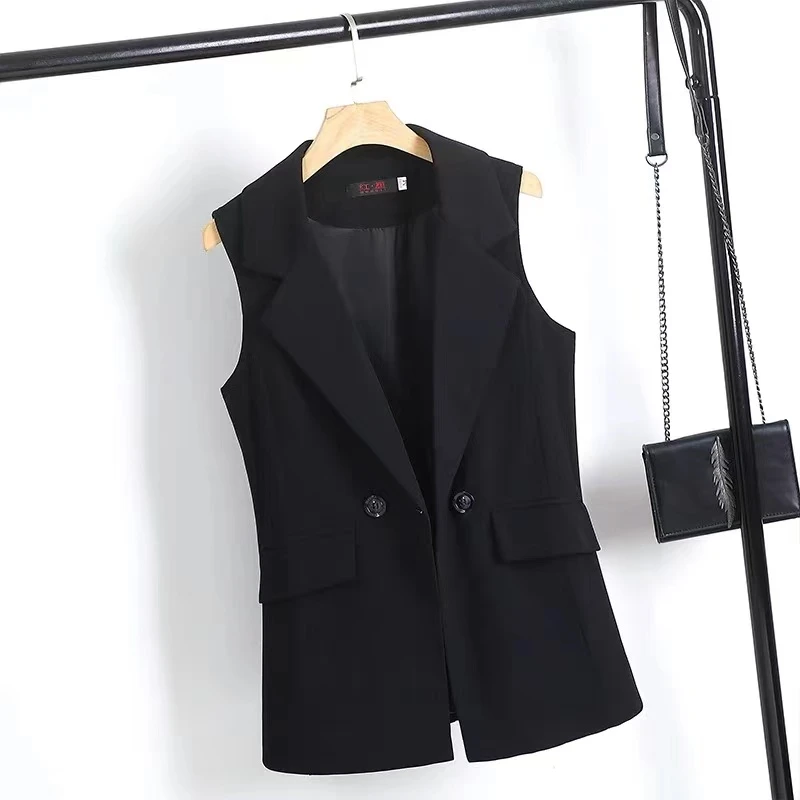 2025新款洋气马甲女外穿百搭秋季韩版西装女士显瘦马夹外套女春秋