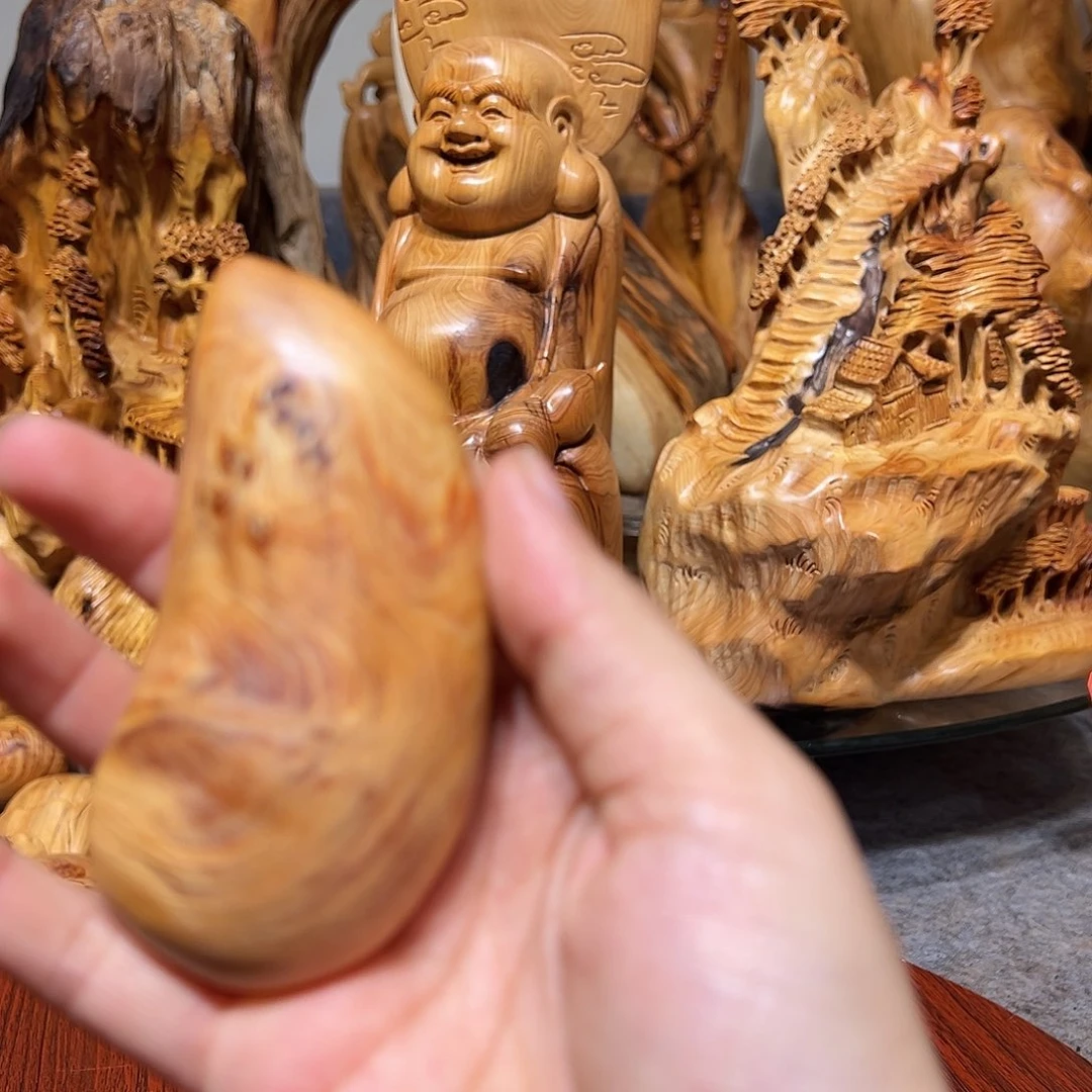 柏木（崖柏）崖柏木手把件摆件